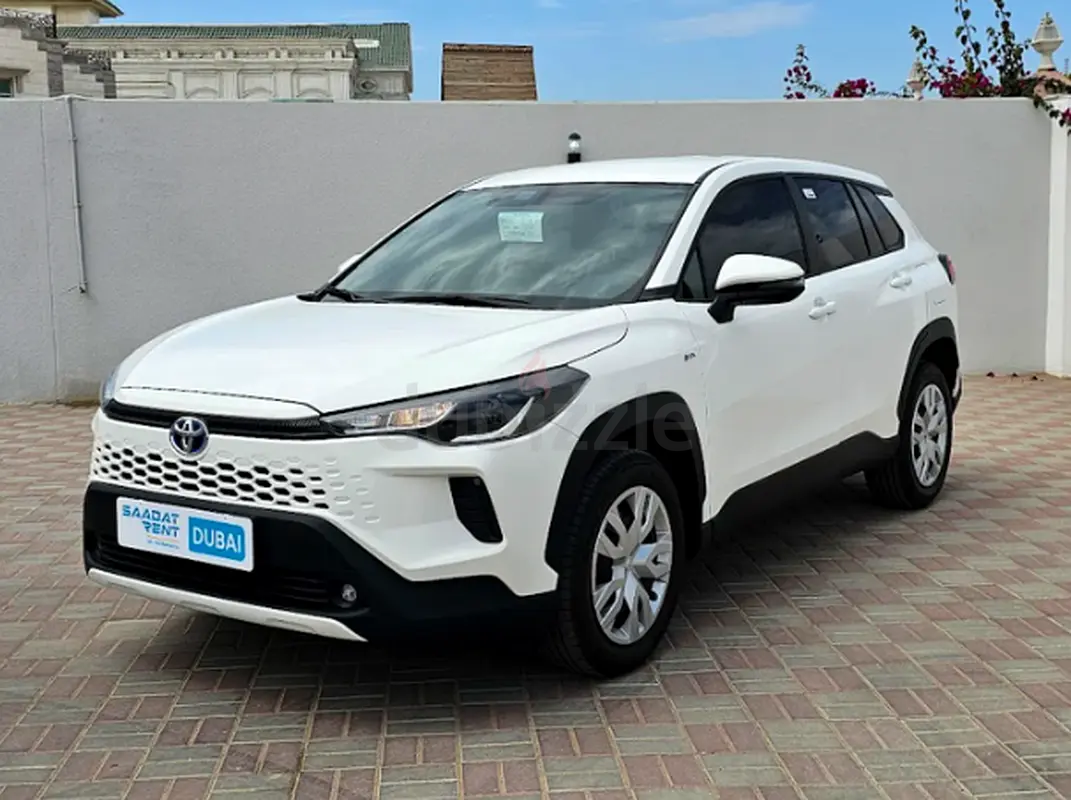 2025 Toyota Corolla Cross for Rent in Al Rashidiya (White, Automatic, 5 Seater, AL ROOYA) photo 6