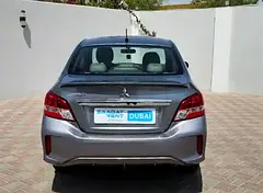 2023 Mitsubishi Attrage Grey Rental in Dubai photo 3