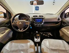 2023 Mitsubishi Attrage Grey Rental in Dubai photo 4