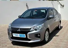 2023 Mitsubishi Attrage Grey Rental in Dubai photo 6