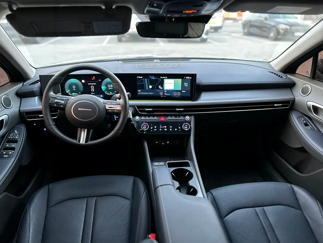 Rent a 2025 Hyundai Sonata Grey in Dubai photo 5
