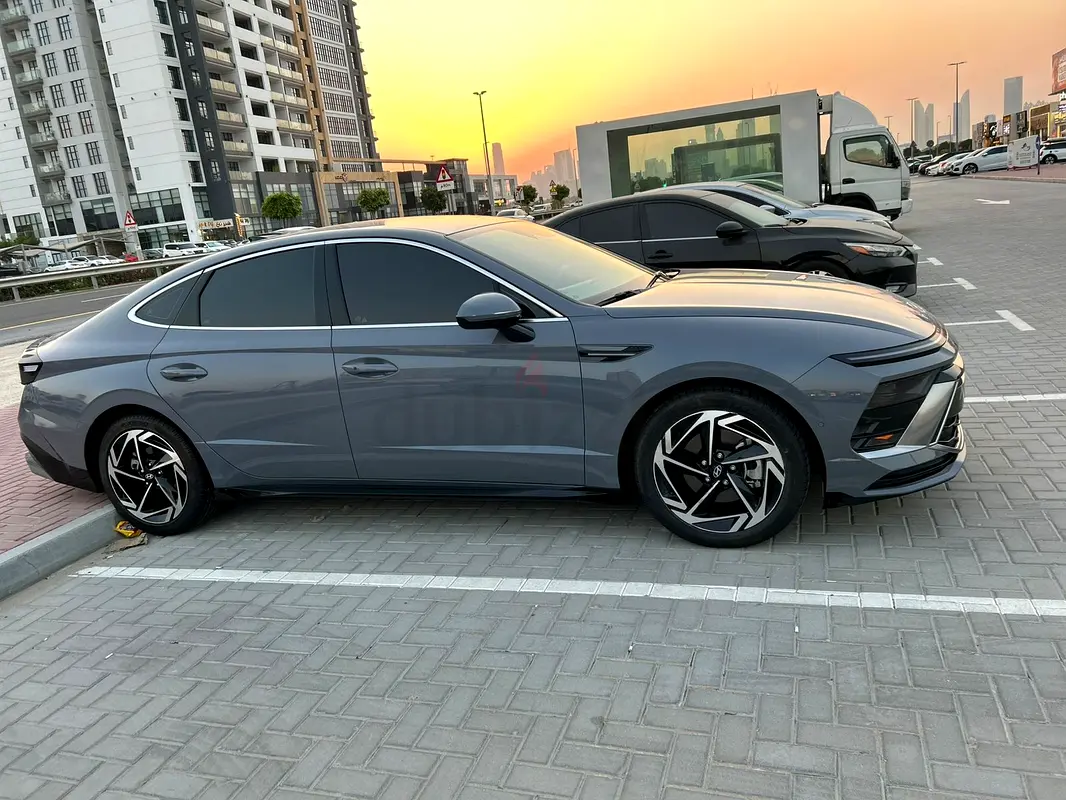 Rent a 2025 Hyundai Sonata Grey in Dubai photo 6