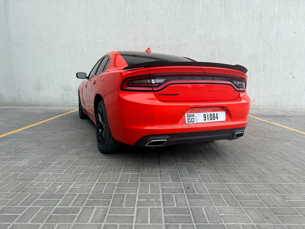 2023 Dodge Charger for Rent in Al Quoz 4 (Orange) photo 2