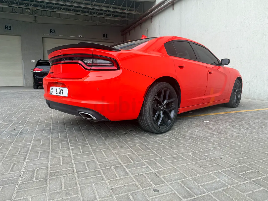 2023 Dodge Charger for Rent in Al Quoz 4 (Orange) photo 5