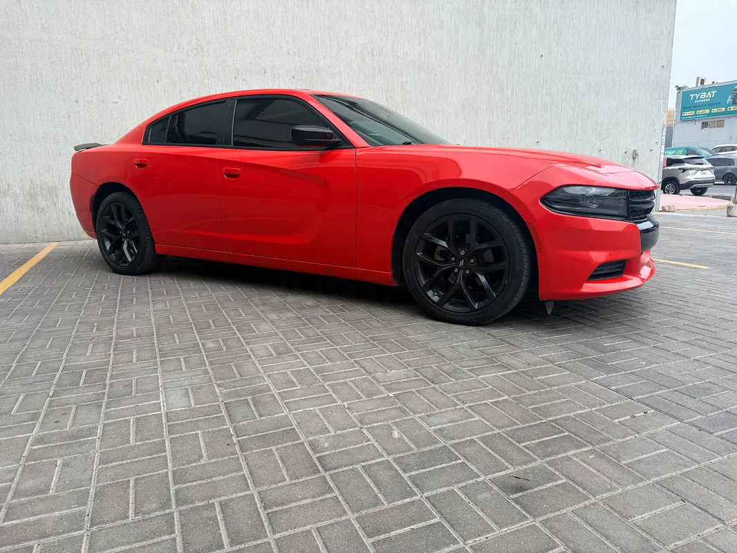 2023 Dodge Charger for Rent in Al Quoz 4 (Orange) photo 7