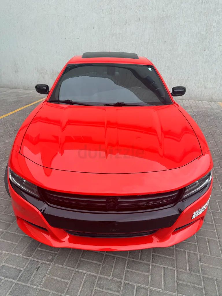 2023 Dodge Charger for Rent in Al Quoz 4 (Orange) photo 9