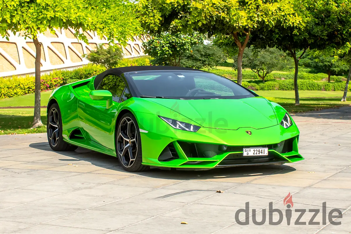2024 Lamborghini Huracan for Rent in Palm Jumeirah rental in Palm Jumeirah, Dubai