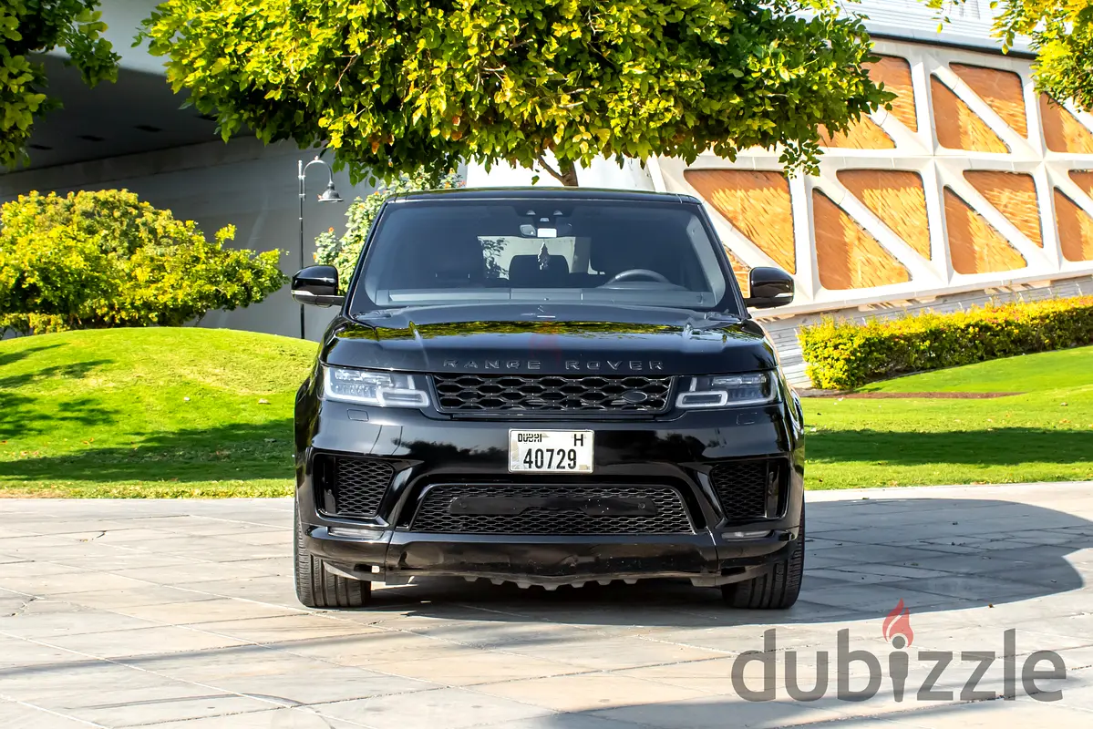 2020 Land Rover Range Rover Sport for Rent in Palm Jumeirah (Black, Automatic, 5 Seater, AL QWA) photo 3