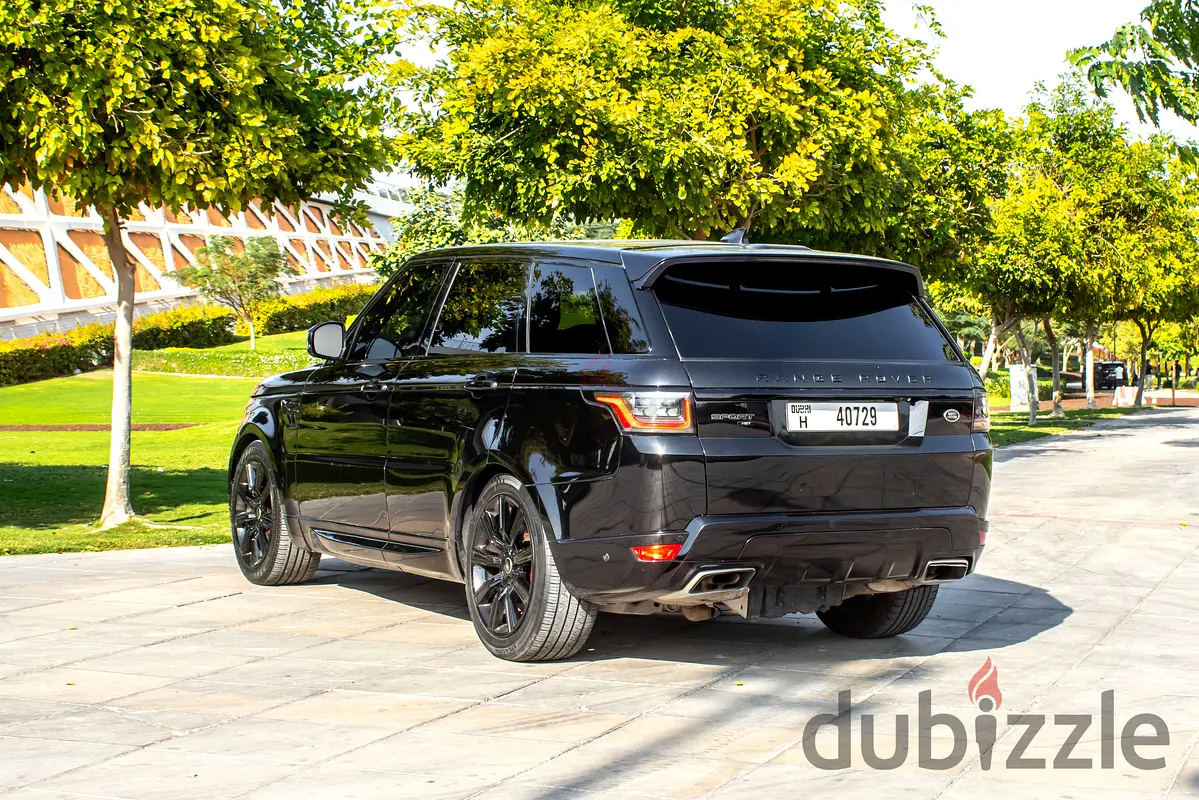 2020 Land Rover Range Rover Sport for Rent in Palm Jumeirah (Black, Automatic, 5 Seater, AL QWA) photo 4