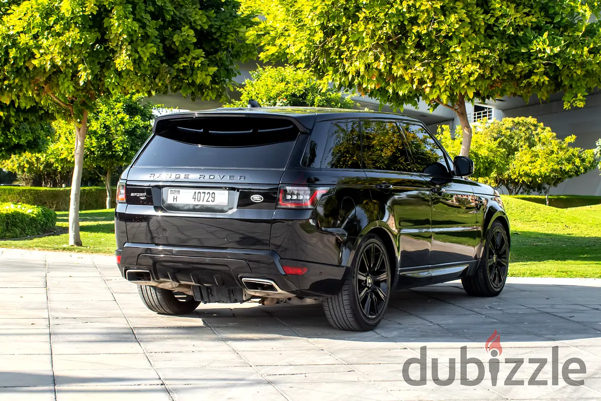 2020 Land Rover Range Rover Sport for Rent in Palm Jumeirah (Black, Automatic, 5 Seater, AL QWA) photo 5