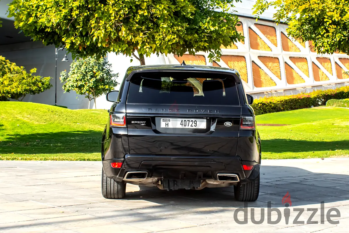 2020 Land Rover Range Rover Sport for Rent in Palm Jumeirah (Black, Automatic, 5 Seater, AL QWA) photo 8
