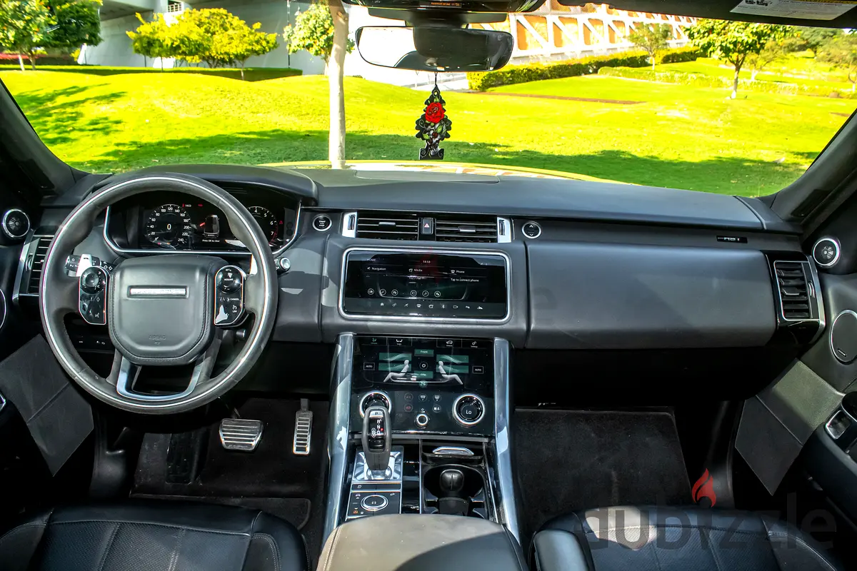 2020 Land Rover Range Rover Sport for Rent in Palm Jumeirah (Black, Automatic, 5 Seater, AL QWA) photo 9