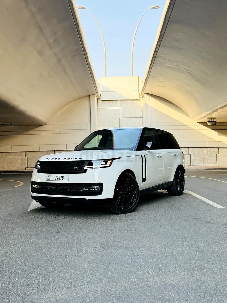 2025 Land Rover Range Rover for Rent in Business Bay (White) rental in Business Bay, Dubai