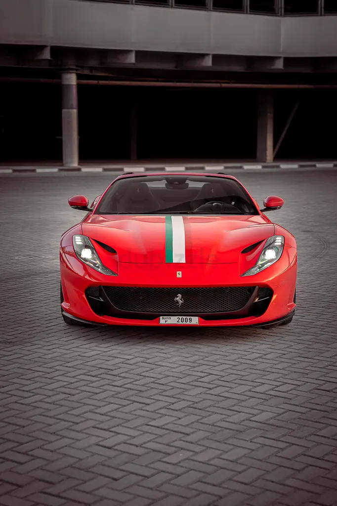 Rent 2022 Ferrari 812 in Business Bay — Book by WhatsApp Today rental in Business Bay, Dubai
