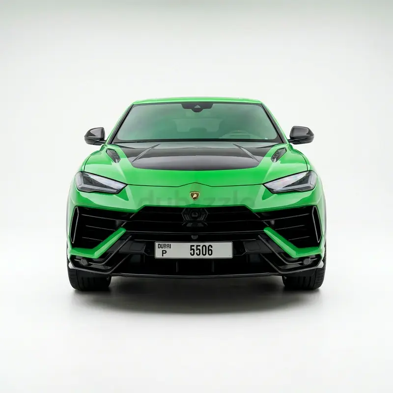 2024 Lamborghini Urus for Rent in Al Barsha 1 (Green) photo 2