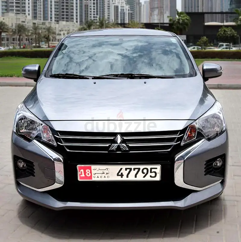 2022 Mitsubishi Attrage for Rent in Dubai Creek Harbour rental in Dubai Creek Harbour, Dubai