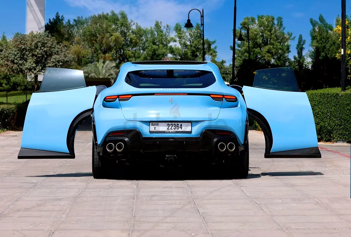 Hire 2024 Ferrari Purosangue in Al Quoz 1 photo 10