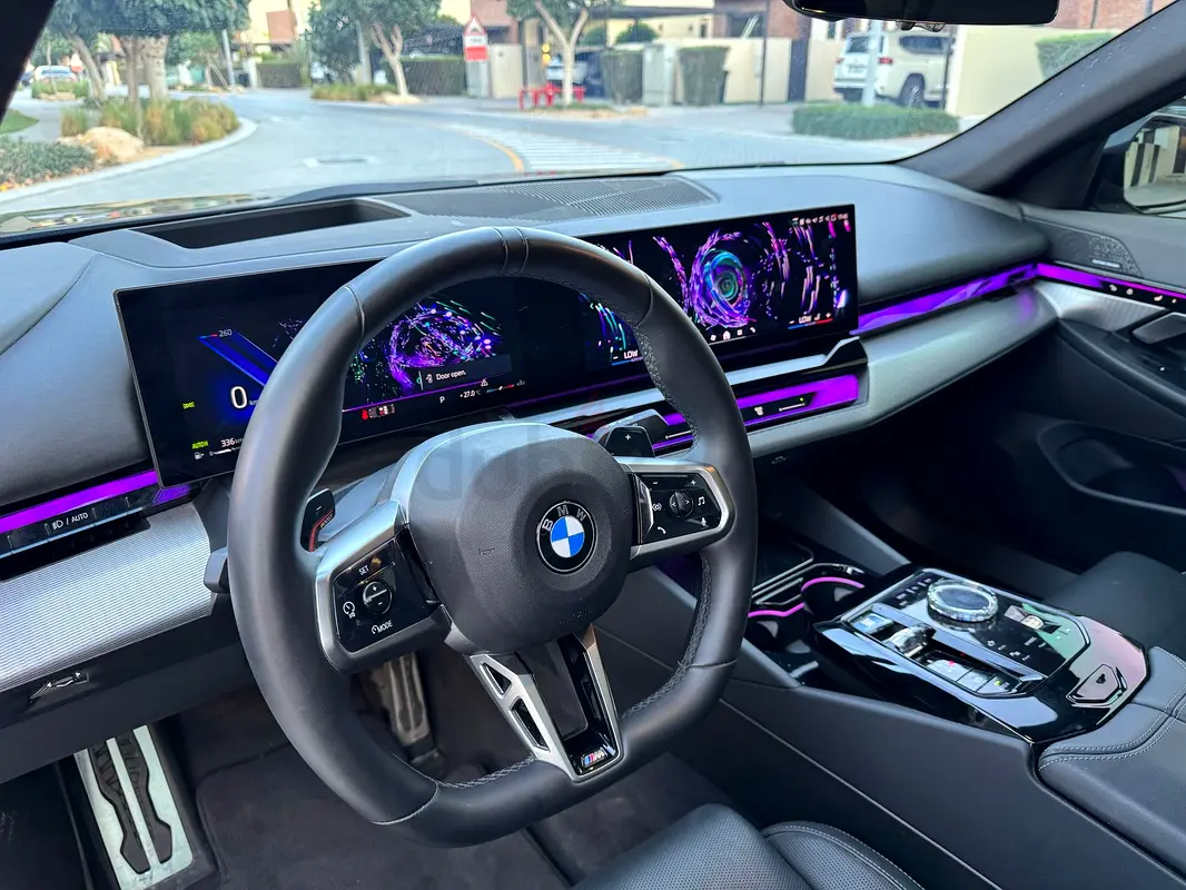 2025 BMW 5-Series for Rent in Al Quoz 4 (Black, Automatic, 5 Seater, Speedy Machine) photo 5