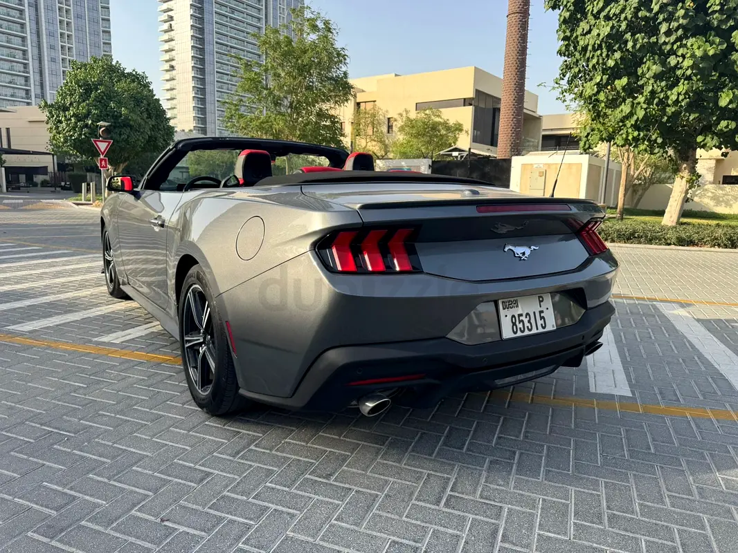 Rent a 2024 Ford Mustang in Al Quoz 4 (Grey) photo 8