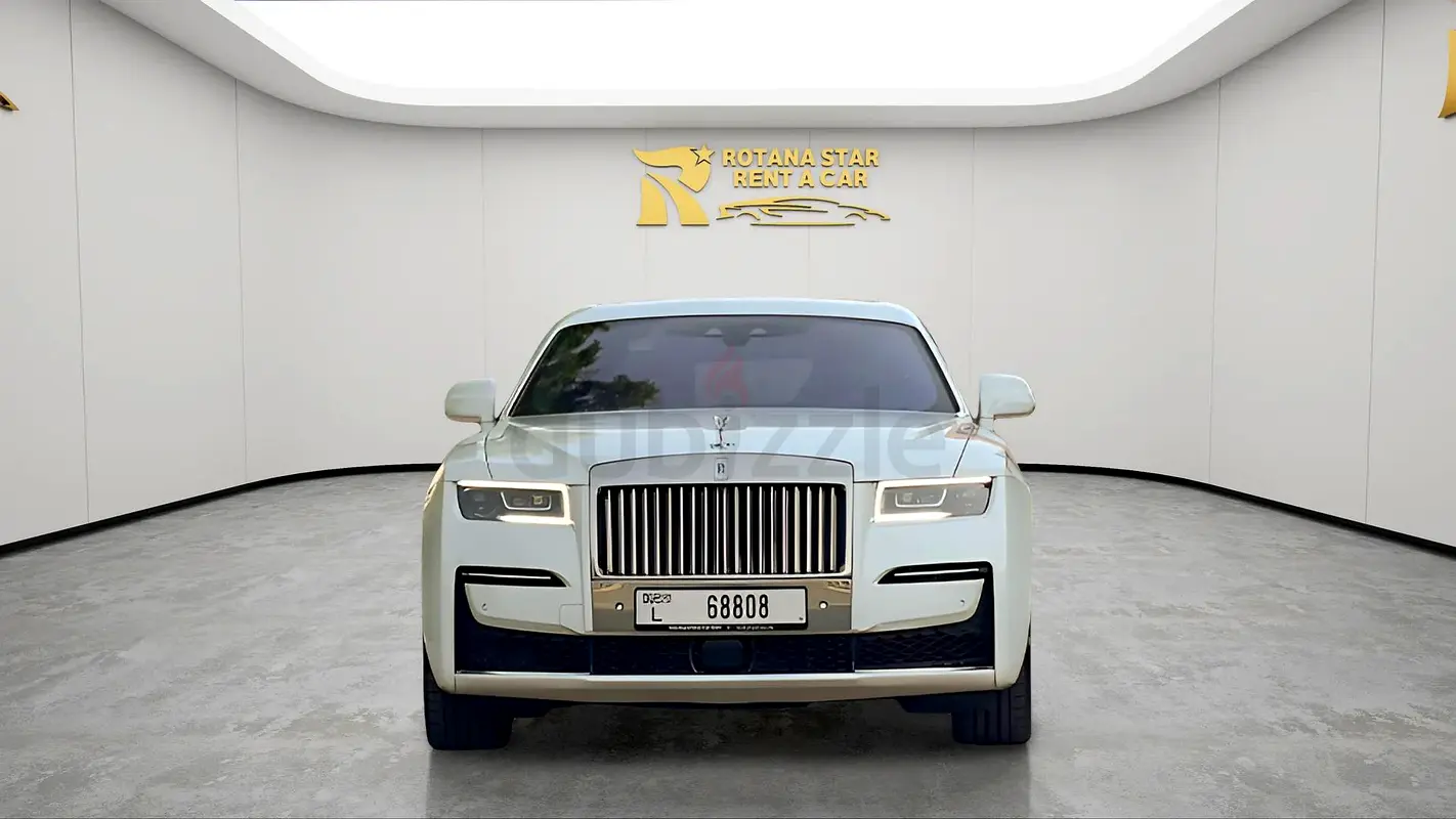 Hire 2022 Rolls-Royce Ghost in Al Barsha 1 rental in Al Barsha 1, Dubai