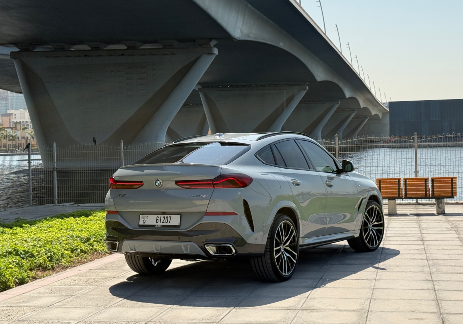 2026 BMW X6 M40i for Rent in Dubai photo 2