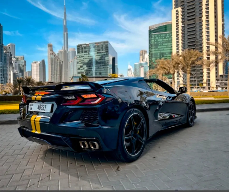 2021 Chevrolet Corvette for Rent in Palm Jumeirah photo 4