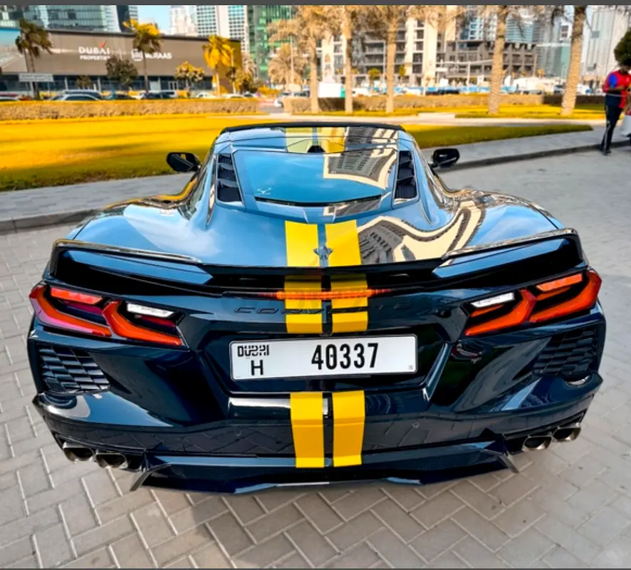 2021 Chevrolet Corvette for Rent in Palm Jumeirah photo 5