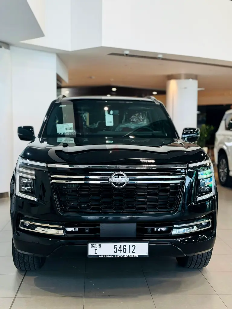 2025 Nissan Patrol for Rent in Al Garhoud (Green) photo 2