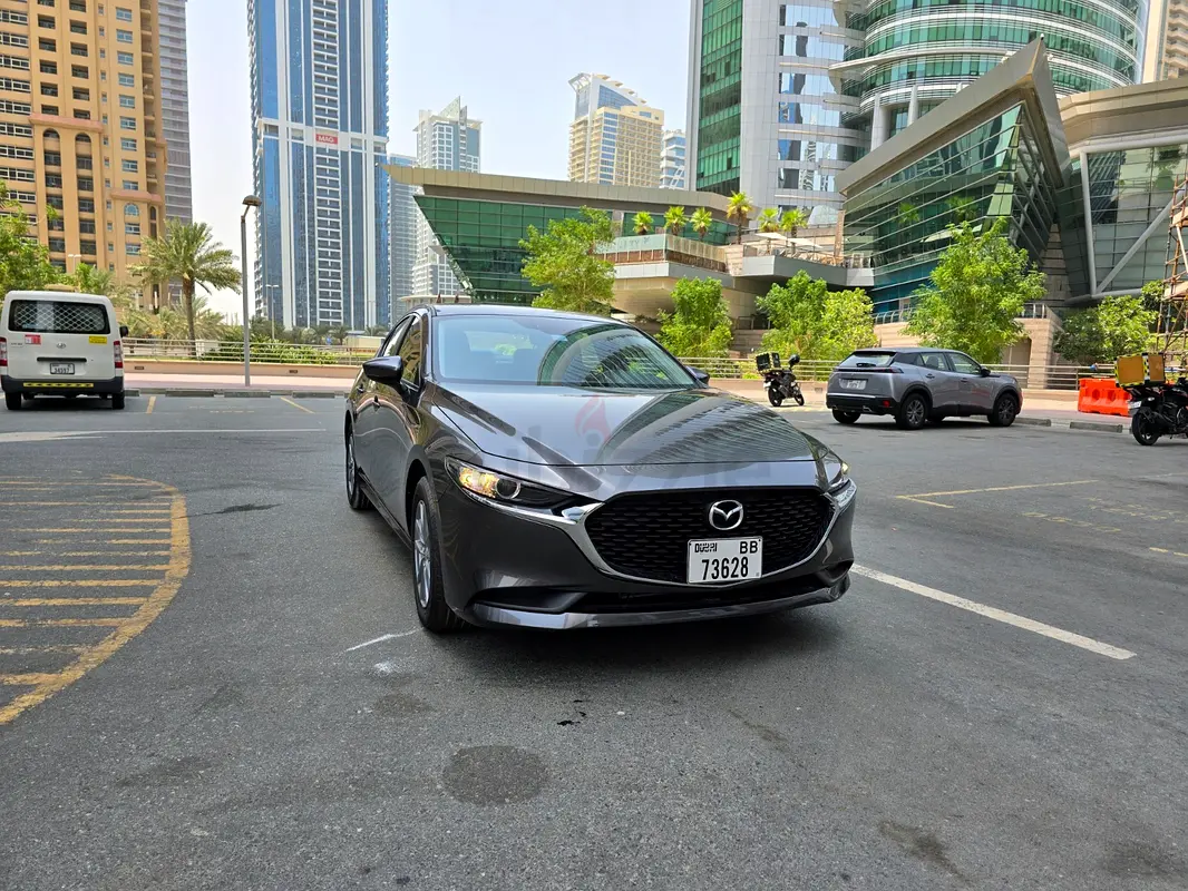 2025 Mazda 3 for Rent in Jumeirah Lake Towers (JLT) rental in Jumeirah Lake Towers (JLT), Dubai