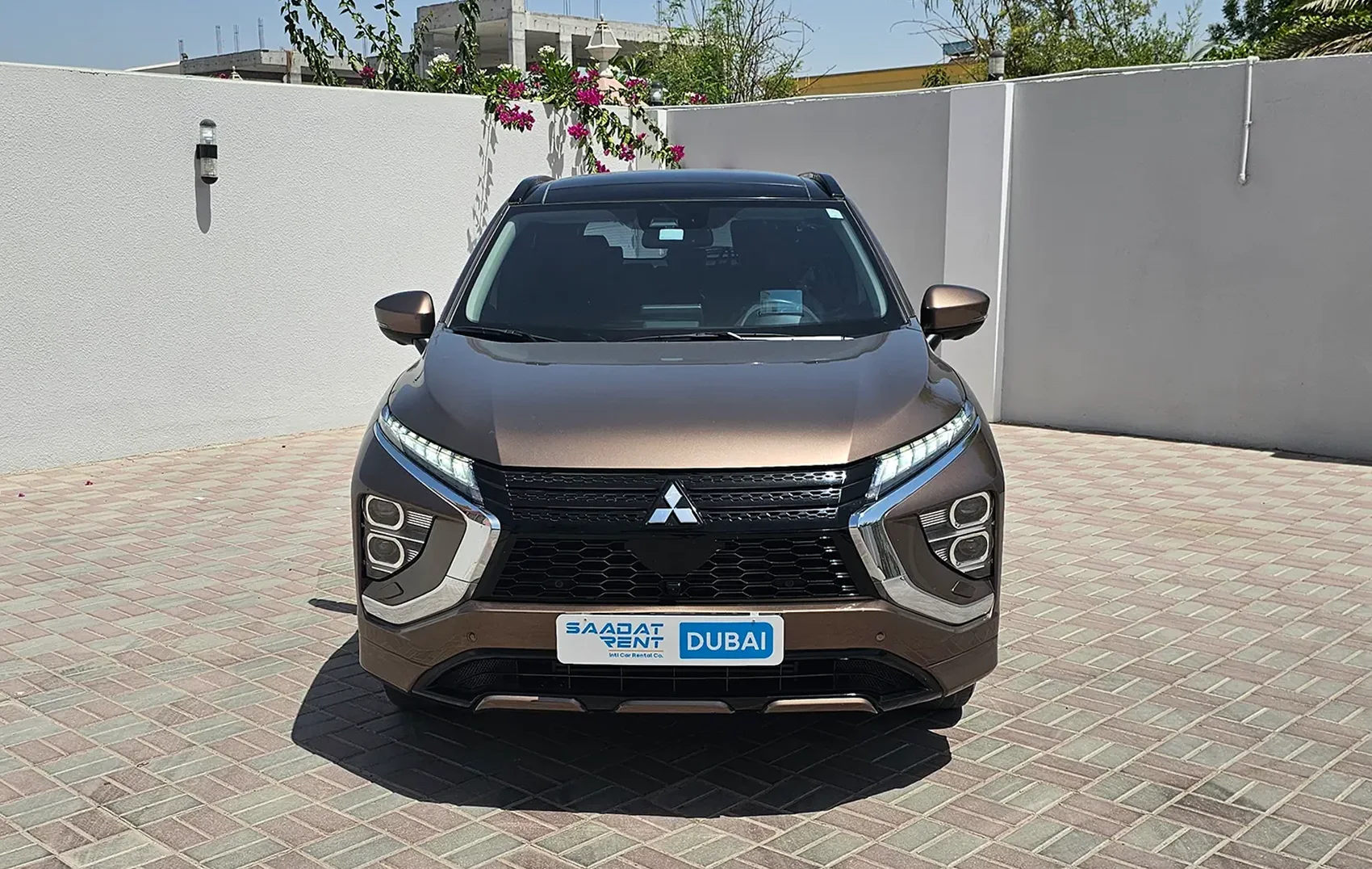 Hire 2024 Mitsubishi Eclipse Cross Bronze in Dubai