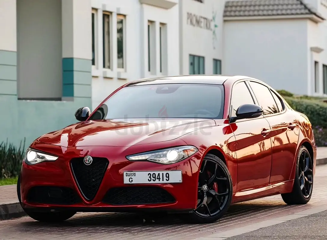 Rent 2022 Alfa Romeo Giulia in Al Barsha 1 rental in Al Barsha 1, Dubai