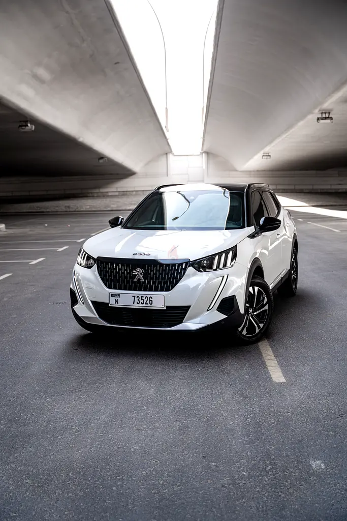 2024 Peugeot 2008 for Rent in Dubai Marina (White) photo 7