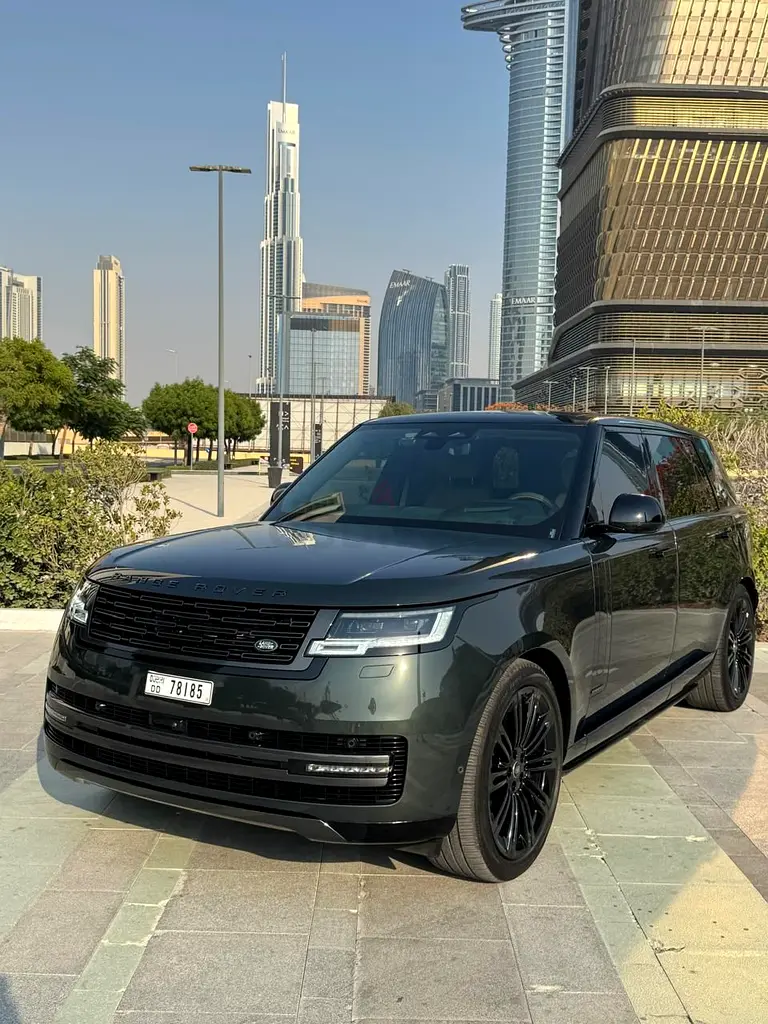 2025 Land Rover Range Rover for Rent in Business Bay (Green) rental in Business Bay, Dubai