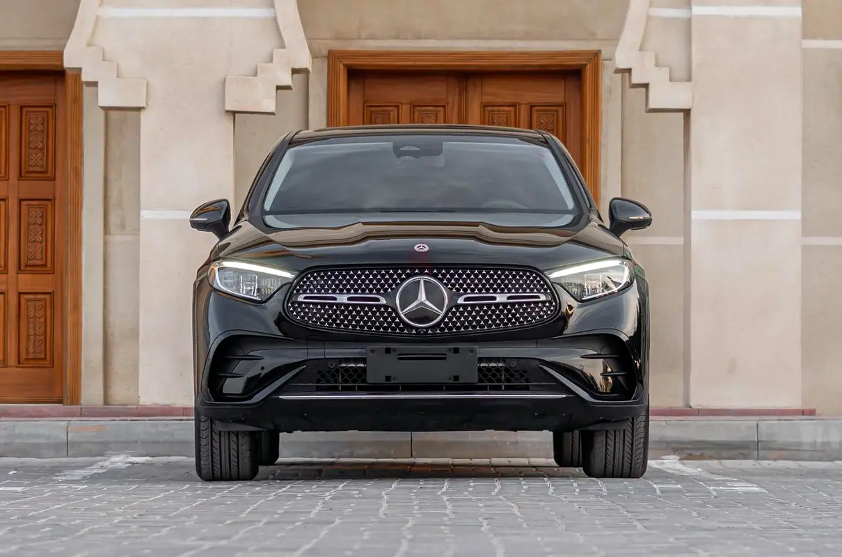 Rent 2025 Mercedes-Benz GLC Coupe in Business Bay (Black) rental in Business Bay, Dubai