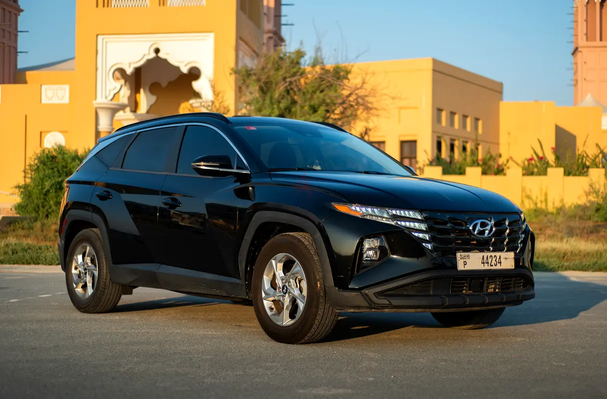 Hire 2024 Hyundai Tucson in Al Quoz 4 rental in Al Quoz 4, Dubai