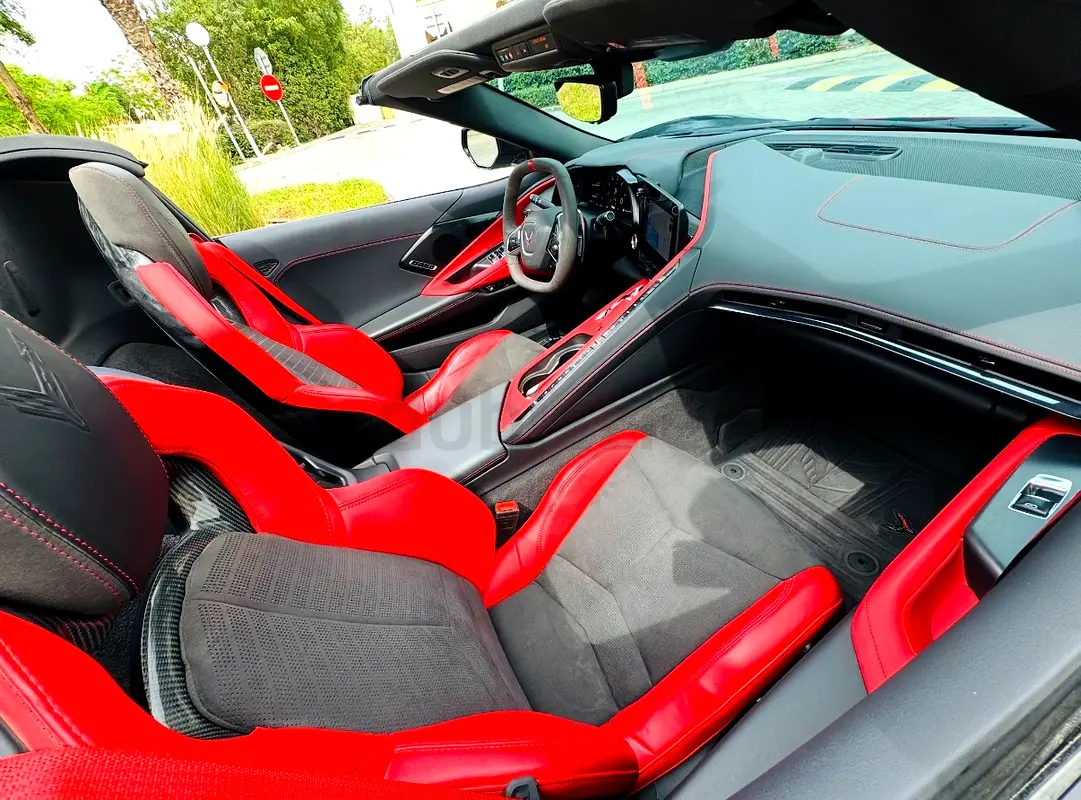2024 Chevrolet Corvette for Rent in Al Garhoud (Black) photo 5