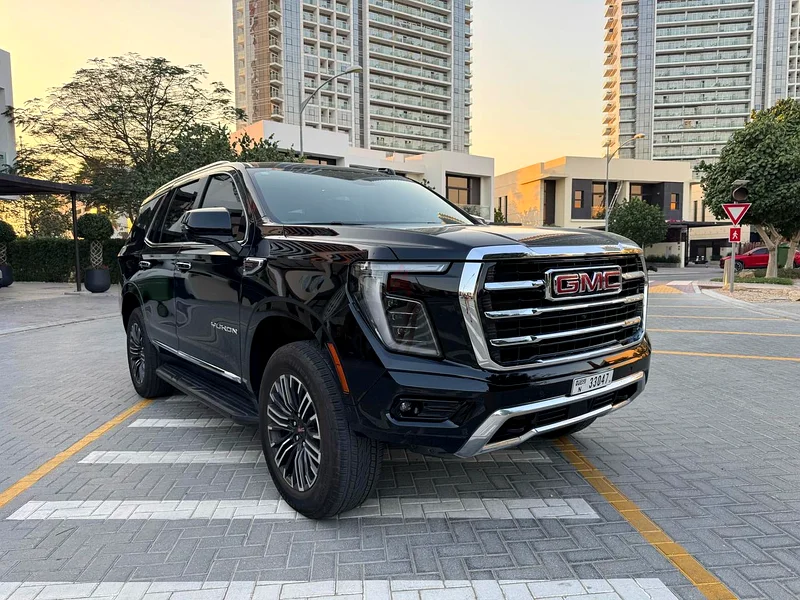 Hire 2025 GMC Yukon in Al Quoz 4 rental in Al Quoz 4, Dubai