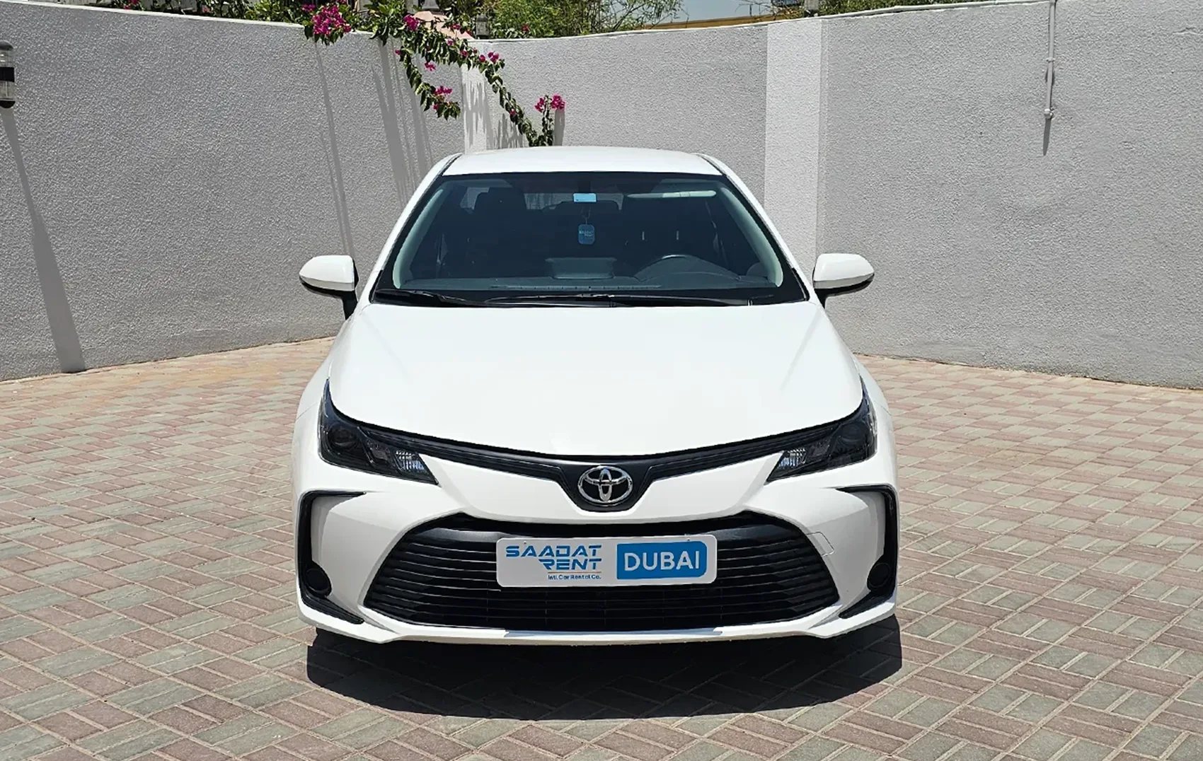 2024 Toyota Corolla White for Rent in Dubai