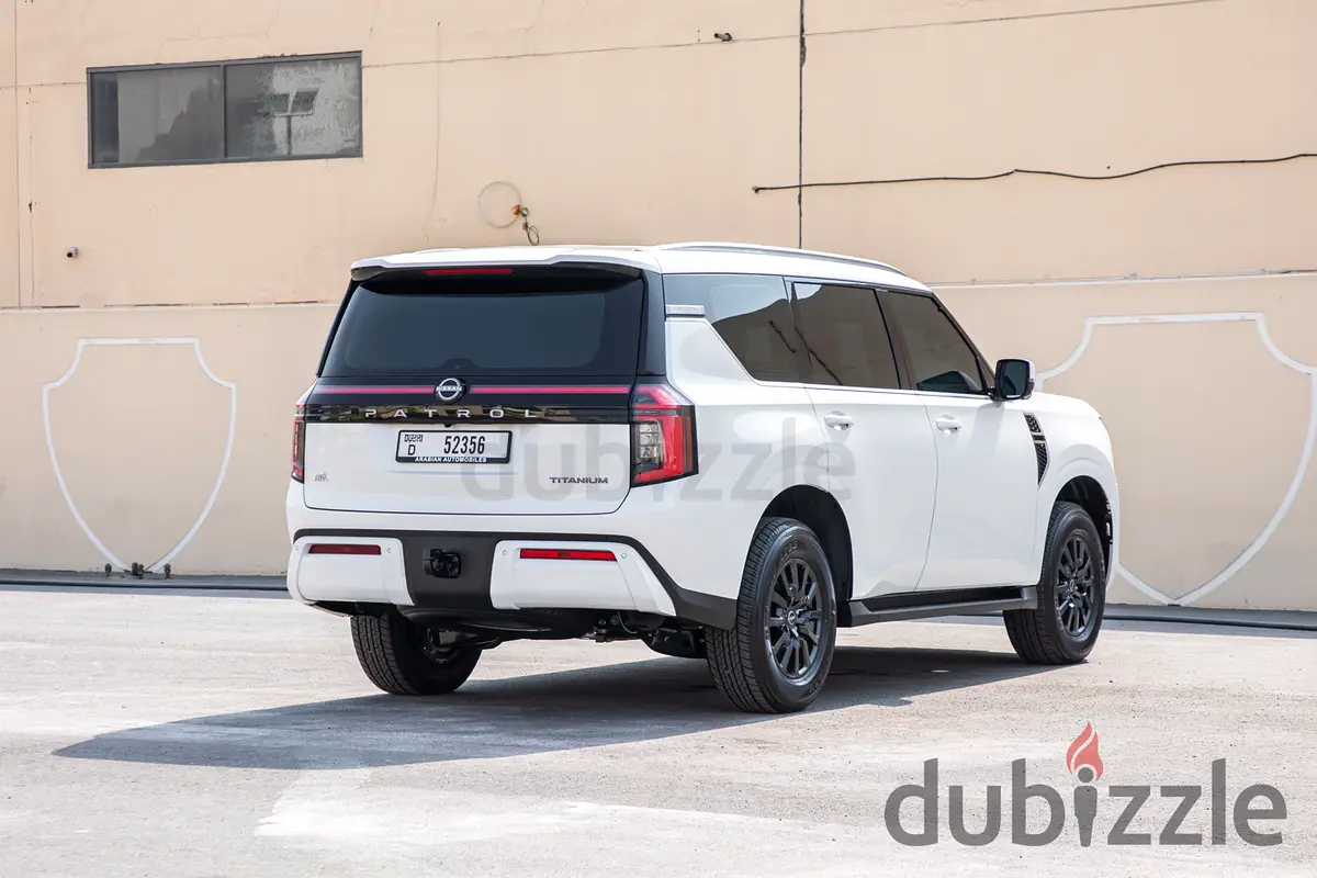 2026 Nissan Patrol for Rent in Al Jaddaf (White, Automatic, 7 Seater, Sultan Brhan) photo 5