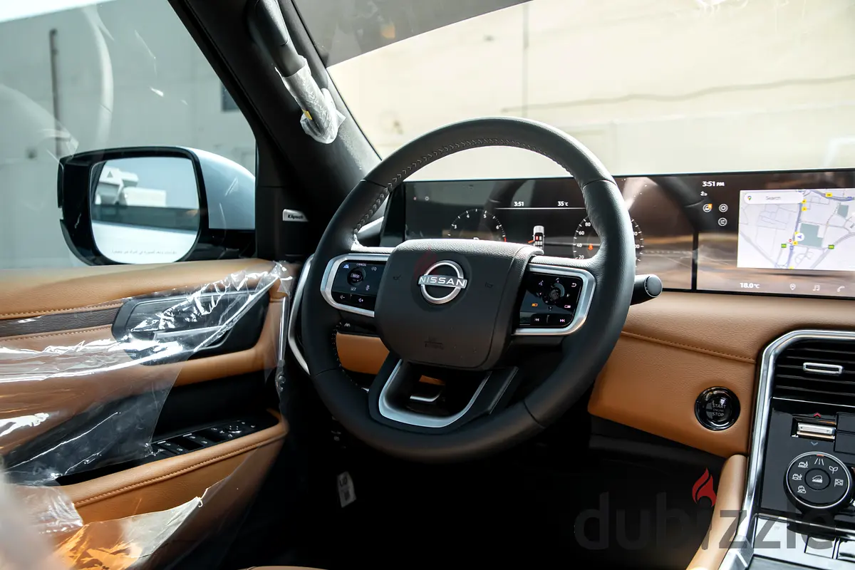 2026 Nissan Patrol for Rent in Al Jaddaf (White, Automatic, 7 Seater, Sultan Brhan) photo 10