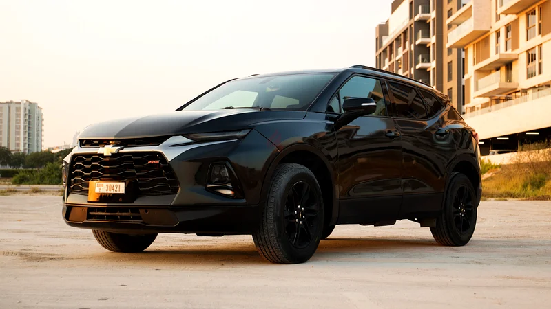 Hire 2022 Chevrolet Blazer in Al Quoz 4 rental in Al Quoz 4, Dubai
