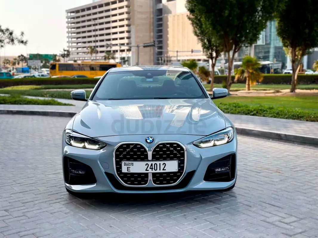 2024 BMW 4-Series for Rent in Jumeirah Lake Towers (JLT) (Grey) photo 2