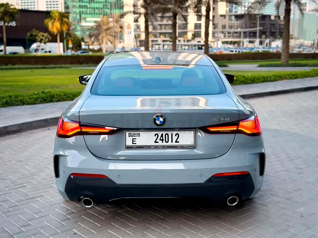 2024 BMW 4-Series for Rent in Jumeirah Lake Towers (JLT) (Grey) photo 5