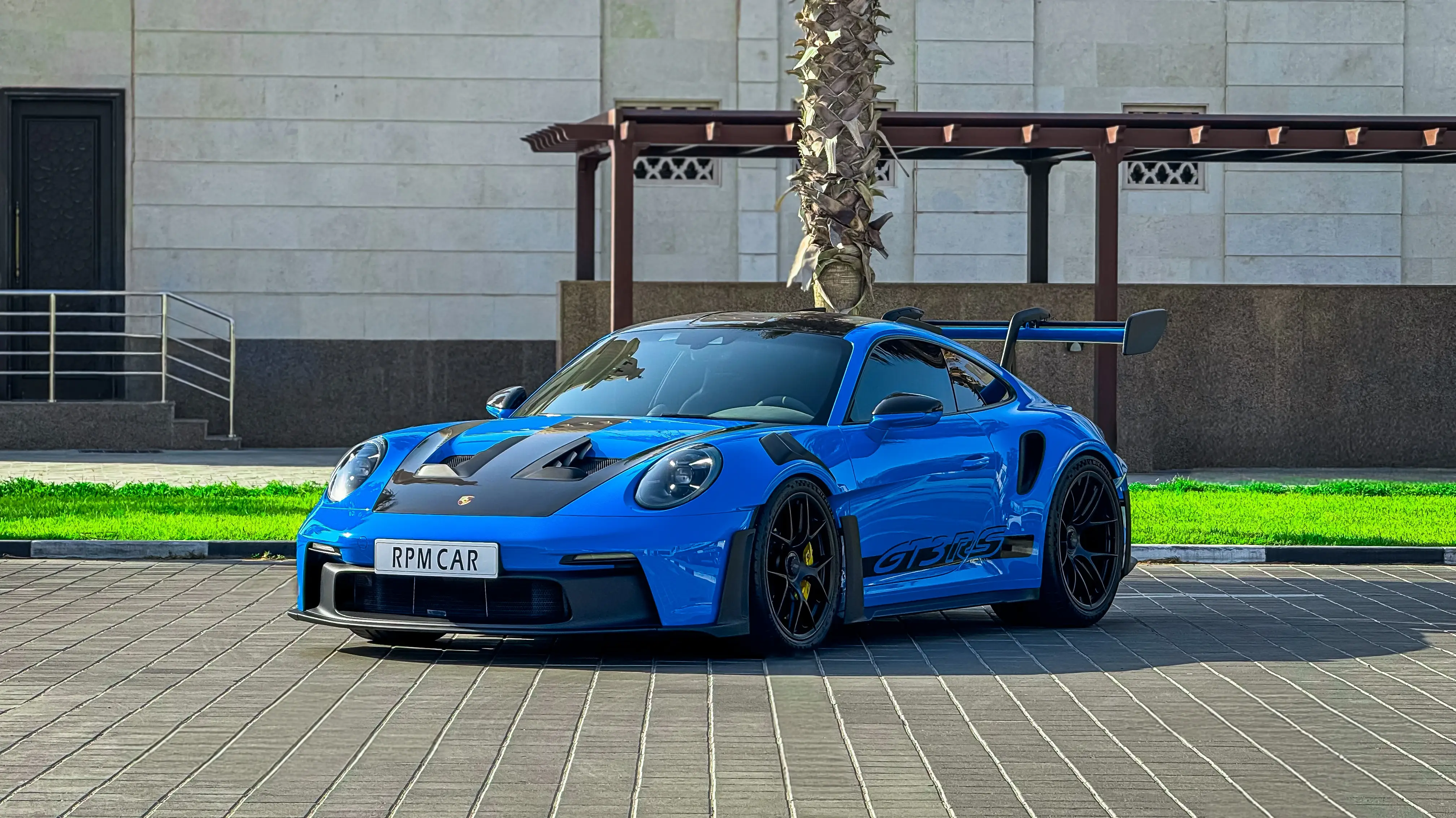 2024 Porsche 911 GT3 RS Blue for Rent in Dubai rental in Al Quoz 3, Dubai