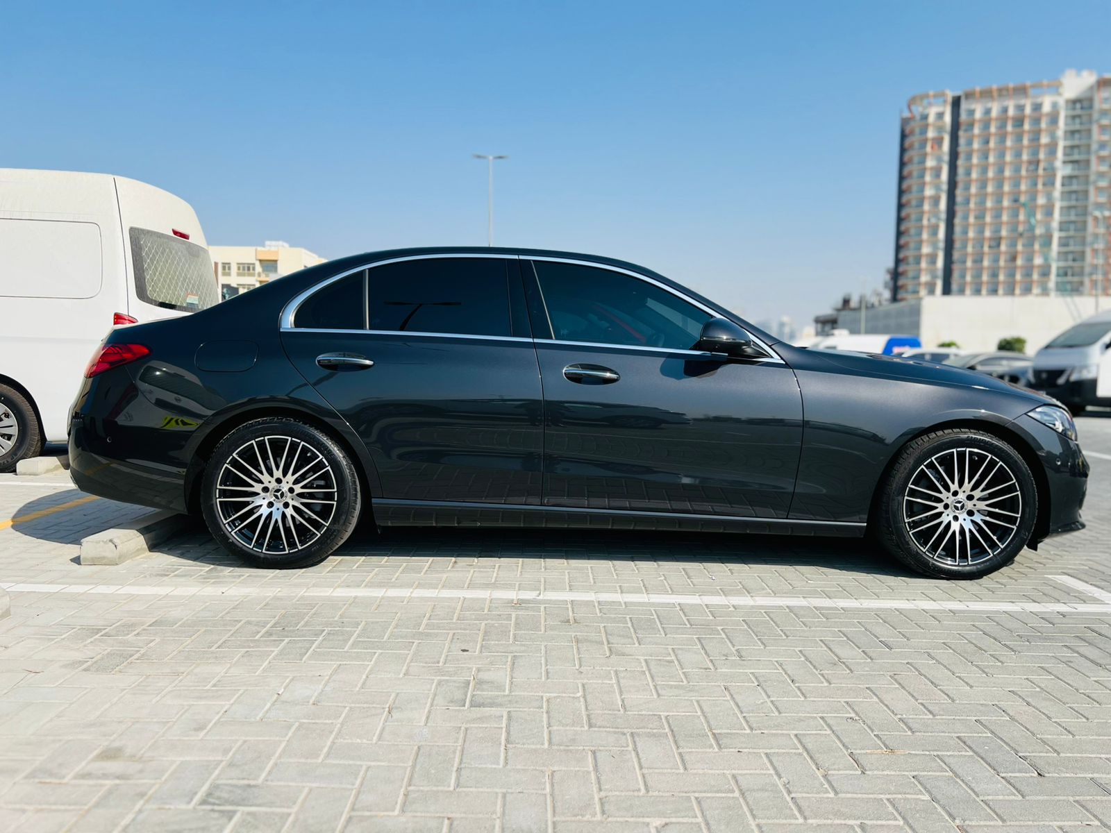 Rent a 2024 Mercedes-Benz C300 Black in Dubai photo 4