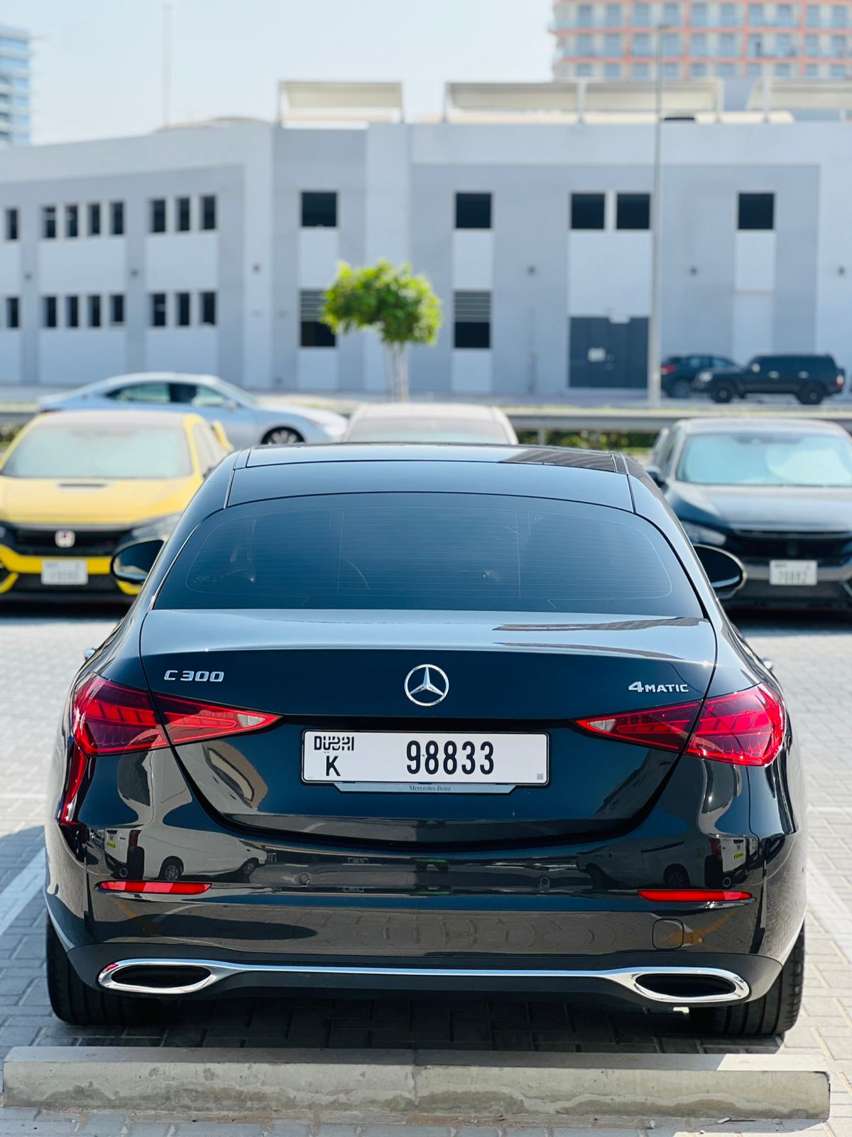 Rent a 2024 Mercedes-Benz C300 Black in Dubai photo 8