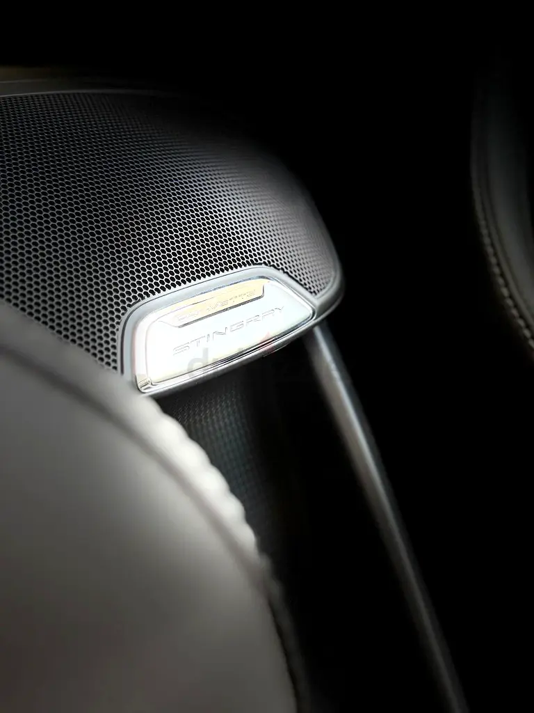 2025 Chevrolet Corvette for Rent in Business Bay (Yellow) photo 4
