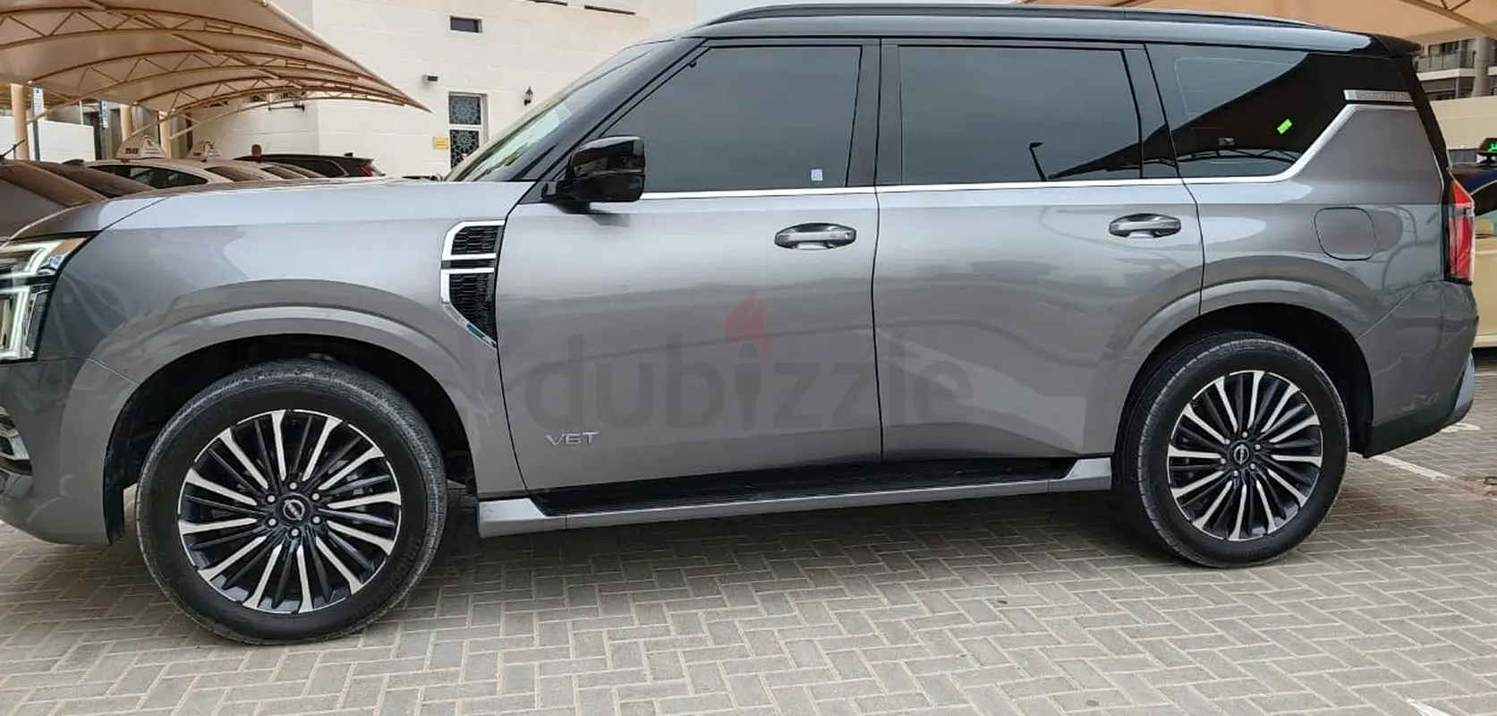 2026 Nissan Patrol for Rent in Al Jaddaf (Grey, Automatic, 7 Seater, HALA DRIVE) photo 3