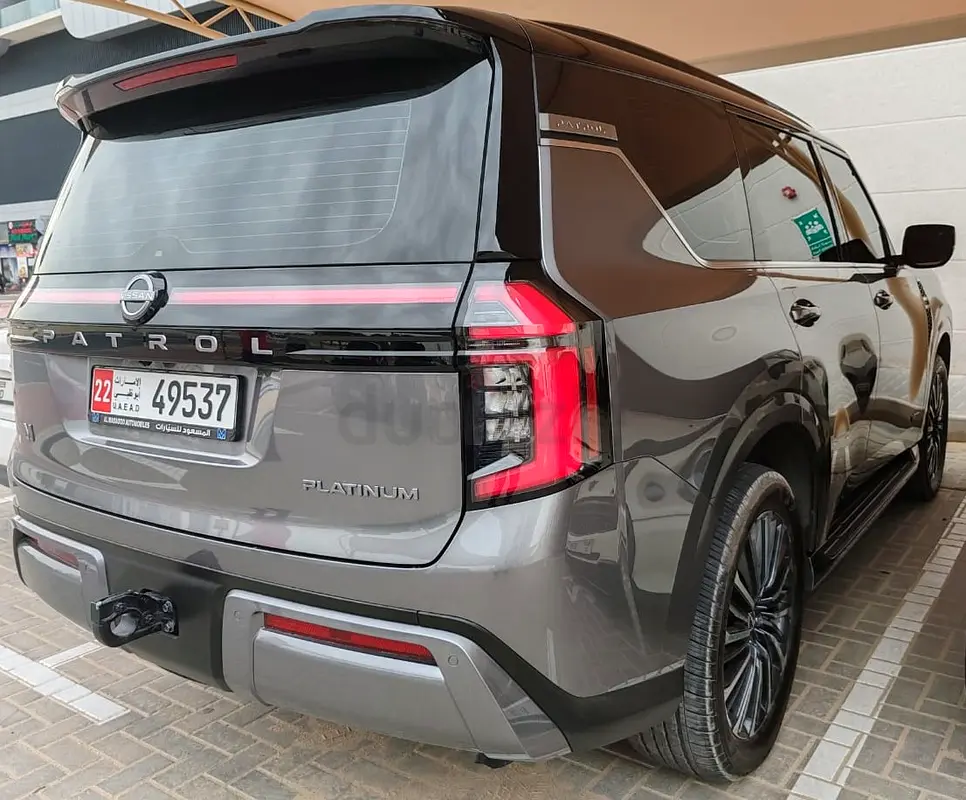 2026 Nissan Patrol for Rent in Al Jaddaf (Grey, Automatic, 7 Seater, HALA DRIVE) photo 4