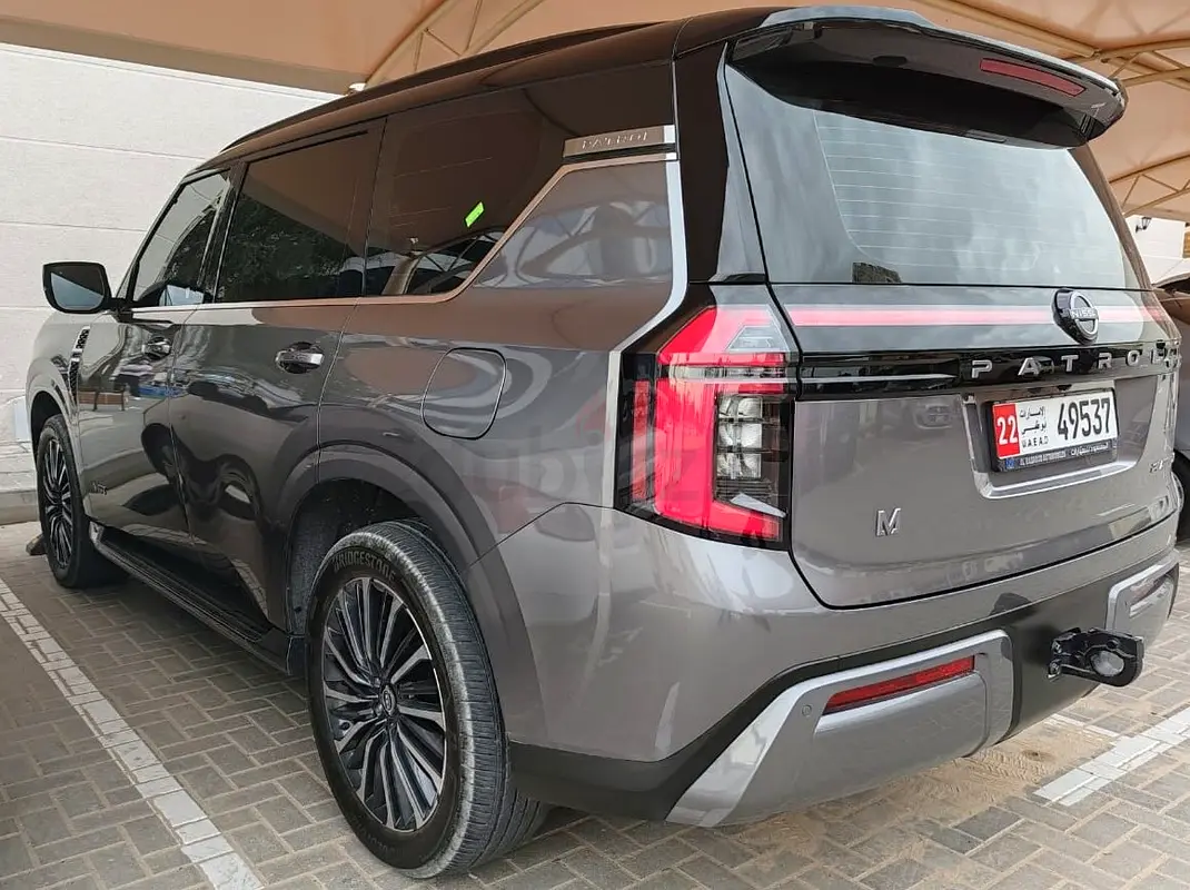 2026 Nissan Patrol for Rent in Al Jaddaf (Grey, Automatic, 7 Seater, HALA DRIVE) photo 5